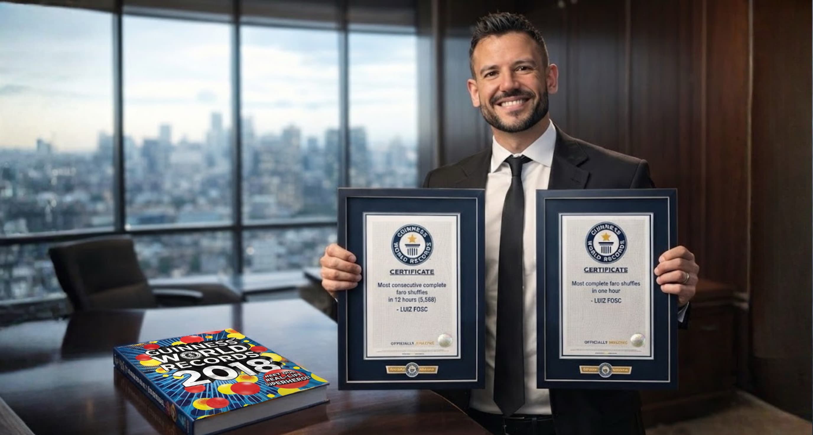 Luiz Fosc - Guinness World Records